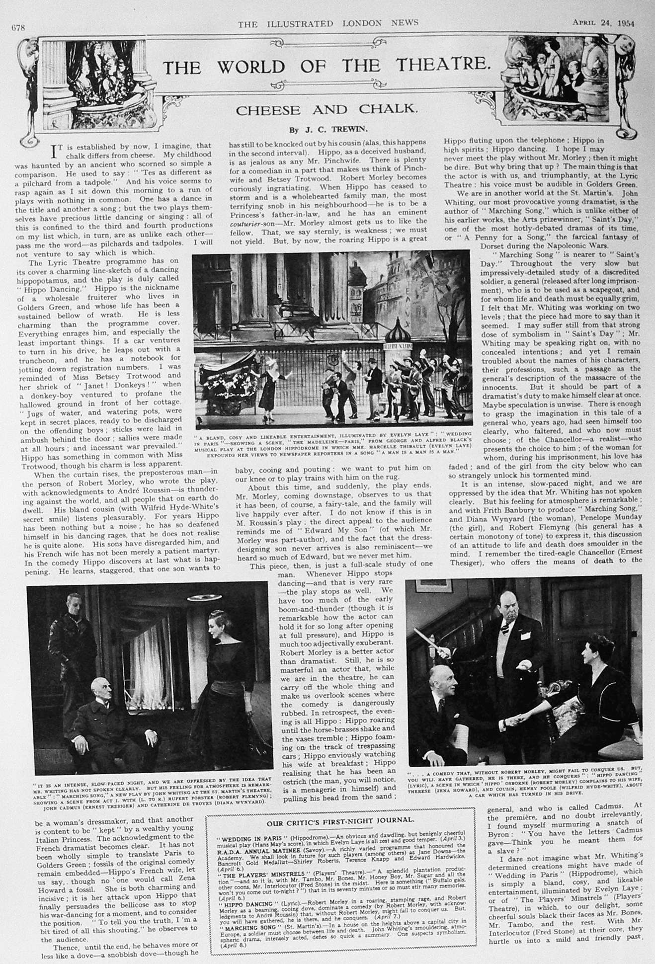 world of the theatre apr 24 1954